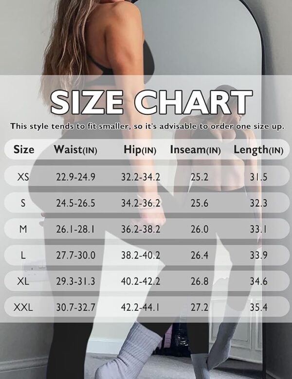 Scrunch Butt Lifting Leggings for Women Impact Leggings Gym Seamless Leggings Workout Leggings Tummy Control Yoga Pant - Image 4