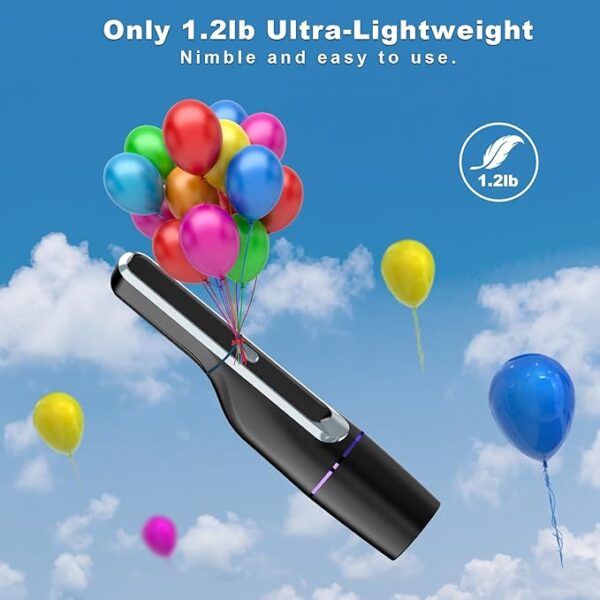 Handheld Vacuum Cordless, Car Vacuum with Brushless Motor & 14000Pa Suction, 1.2lbs Lightweight, LED Light, Slim Mini Vacuum Cleaner for Car Home Pet - Image 3