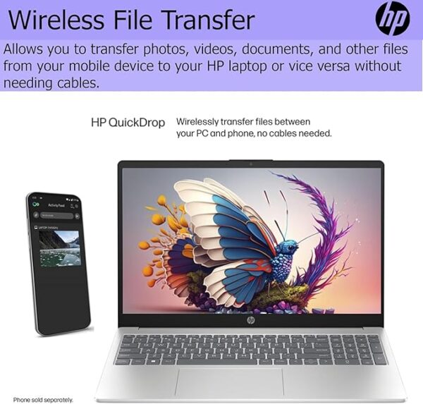HP Pavilion 15.6" FHD (1920 x 1080) Laptop • Intel Core 8-Core CPU • 32GB RAM • 1TB Storage (512GB SSD + withHP P500 512GB External SSD) • Fast Wi-Fi 6 • Fingerprint Reader • Windows 11 - Image 5