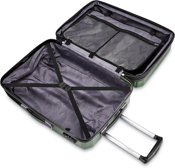 Samsonite Winfield 3 DLX Hardside Expandable Luggage with Spinners, Ombre Green, 2PC Set (CO/MED) - Image 6