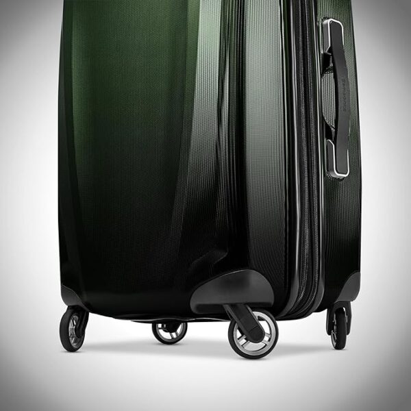 Samsonite Winfield 3 DLX Hardside Expandable Luggage with Spinners, Ombre Green, 2PC Set (CO/MED) - Image 5