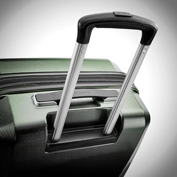 Samsonite Winfield 3 DLX Hardside Expandable Luggage with Spinners, Ombre Green, 2PC Set (CO/MED) - Image 2