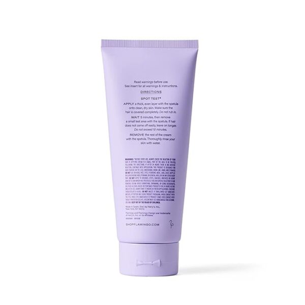 Flamingo Body Hair Removal Cream - 6.76 fl oz - Pack of 2 - Gentle Formula - Safe for Sensitive Skin - Image 6