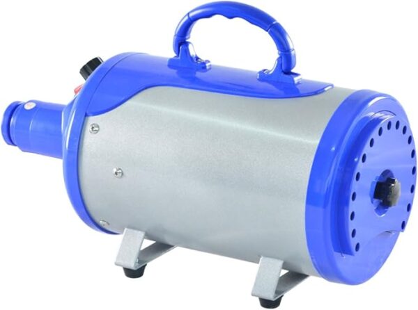 SHELANDY Groomer Partner Pet Hair Force Dryer Dog Grooming Blower with Heater (Blue) - Image 5