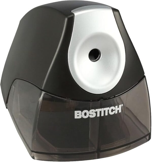 Compact Desktop Electric Pencil Sharpener, Black, Sold as 1 Each - Image 4