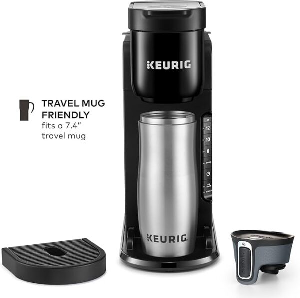 Keurig K-Express Single Serve K-Cup Pod Coffee Maker, 3 Brew Sizes, Strong Button Feature, 42oz Removable Reservoir, Black - Image 6