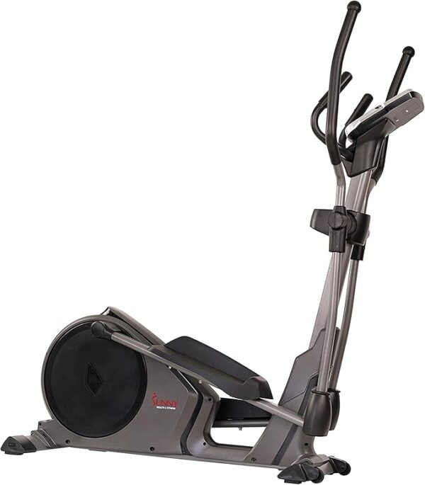 Sunny Health & Fitness Programmable 16 Electro-Magnetic Elliptical Cross Trainer Exercise Machine, Full-Body Cardio Equipment w/ 24 Pre-Built Workouts, 330LB Capacity,Optional Free SunnyFit App Link - Image 6