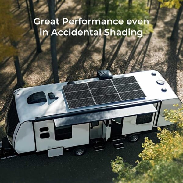 Renogy Solar Panel 200 Watt 12 Volt, High-Efficiency Monocrystalline PV Module Power Charger for RV Marine Rooftop Farm Battery and Other Off-Grid Applications, 200W, Single - Image 6