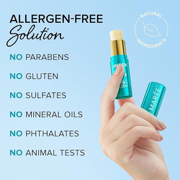 MAREE Under Eye Balm Stick with Retinol & Ceramide Complex - Facial Moisturizer & Under Eye Balm for Dark Circles - Under Eye Brightener Stick, Anti Wrinkle Hydrating Eye Stick Face Skincare 0.35 Oz - Image 6