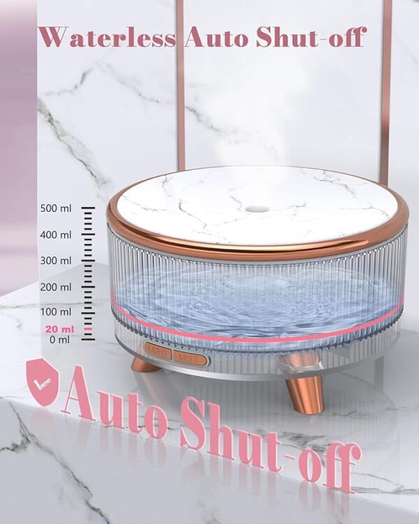 Diffusers for Essential Oils Large Room, 500ml Aromatherapy Diffuser，7 Colors Changed - Image 4