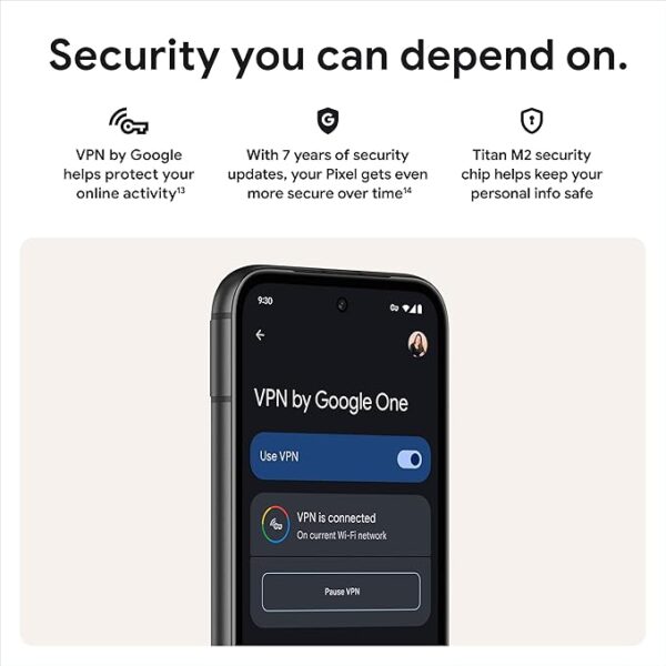 Google Pixel 8a - Unlocked Android Phone with Google AI, Advanced Pixel Camera and 24-Hour Battery - Obsidian - 128 GB - Image 2