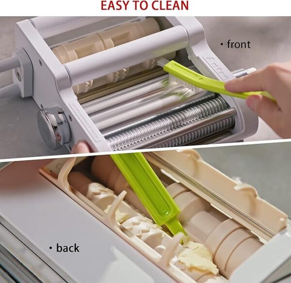 ANTREE 3-IN-1 Pasta Attachment & Ravioli Attachment for KitchenAid Stand Mixers, Pasta Maker Assecories included Pasta Sheet Roller, Spaghetti Cutter and Ravioli Maker Attachment - Image 6