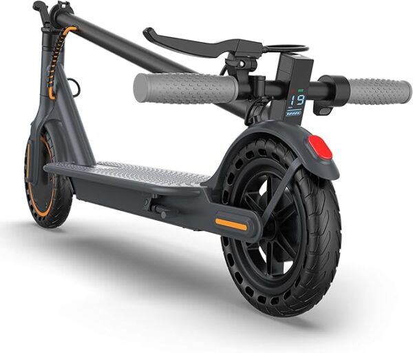 Electric Scooter Adult Basic/with Dual Suspension, Powerful 350W/500W Motor, Max Range 22-28 Miles, Max 19/21 MPH, Dual Braking System, Portable Folding Commuting