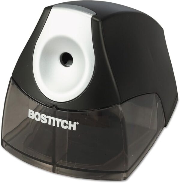 Compact Desktop Electric Pencil Sharpener, Black, Sold as 1 Each