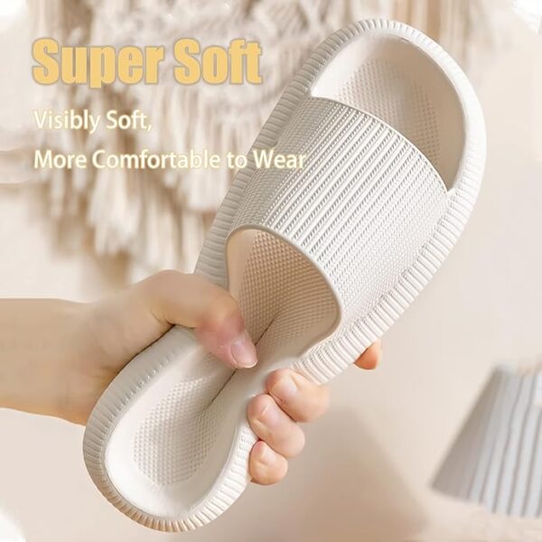 rosyclo Cloud Slippers for Women and Men, Pillow House Slippers Shower Shoes Indoor Slides Bathroom Sandals, Ultimate Comfort, Lightweight, Thick Sole, Non-Slip, Easy to Clean - Image 5