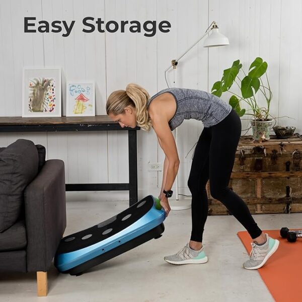 LifePro Rumblex 4D Vibration Plate Exercise Machine - Triple Motor Oscillation, Linear, Pulsation + 3D/4D Vibration Platform - Whole Body Viberation Machine for Home - Image 2