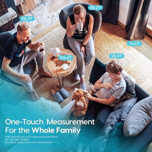 Thermometer for Adults and Kids, Fast Accurate Baby Thermometer, FSA HSA Eligible, Fever Alarm & Mute Mode, Baby Essentials - Lifetime Support - Image 6