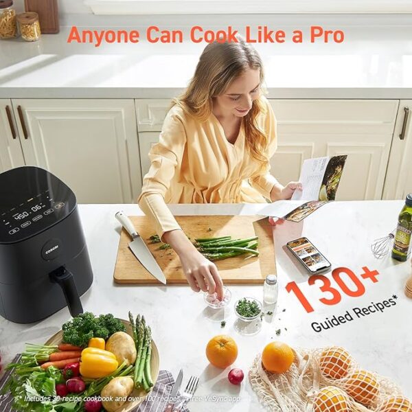 COSORI All-In-One Air Fryer, Chosen by Millions: 5Qt Culinary Magic Box Like Never Before, Recreate Any Delicious Dishes With Up to 450°F Heat, Make You From Zero to Chef, Do Not Miss It - Image 4