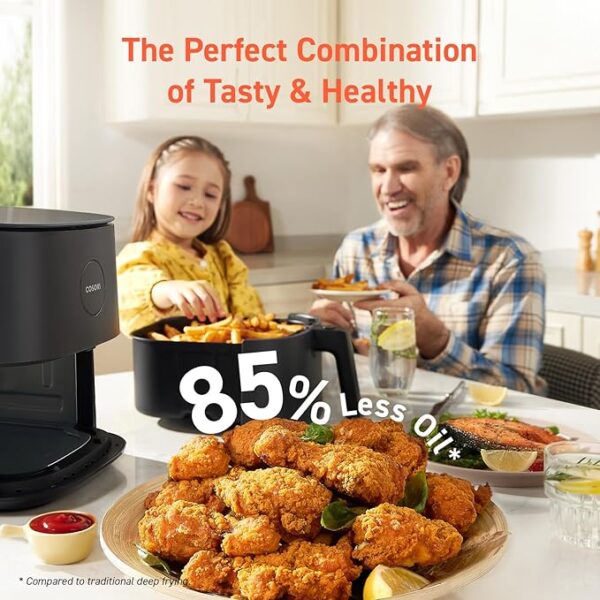 COSORI All-In-One Air Fryer, Chosen by Millions: 5Qt Culinary Magic Box Like Never Before, Recreate Any Delicious Dishes With Up to 450°F Heat, Make You From Zero to Chef, Do Not Miss It - Image 3