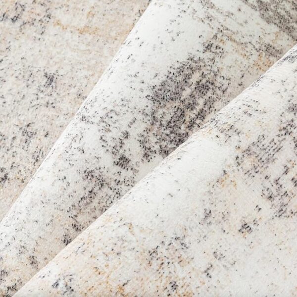 8x10 Washable Area Rug Beige Grey Neutral Abstract Living Room Bedroom Large Throw Rug Non Slip Soft Low Pile Indoor Floor Carpet for Dining Room Kitchen Office Entryway - Image 2