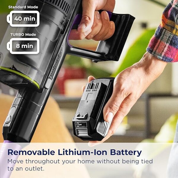 Bissell Cleanview XR Pet 300W Cordless Vacuum with Removable Battery, 3797V - Image 6
