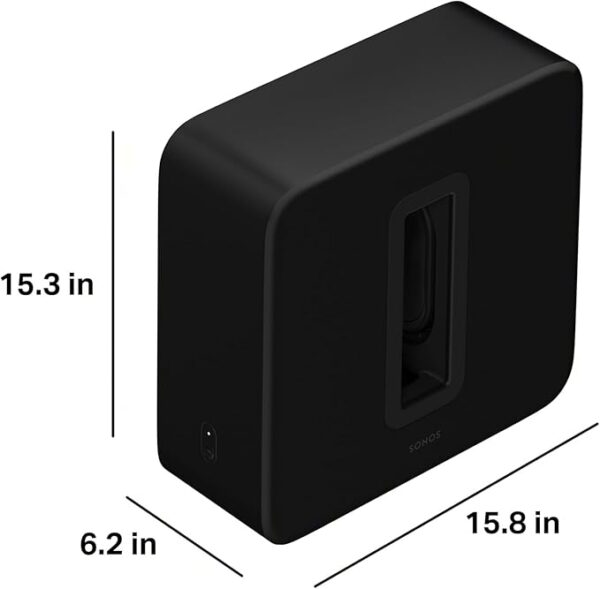 Sub 4 - Wireless Subwoofer - Black - Image 4