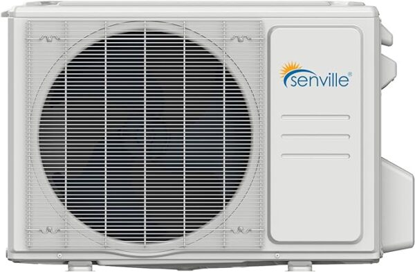 Senville LETO Series Mini Split Air Conditioner Heat Pump, 9000 BTU 110/120V, Inverter, Works with Alexa, SEER2 21.5, White - Image 2
