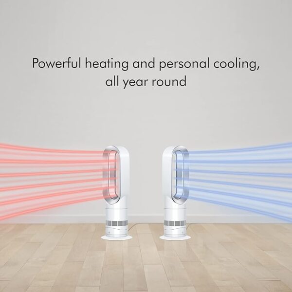 Dyson Hot+Cool™ AM09 Jet Focus heater and fan, White/Silver - Image 3