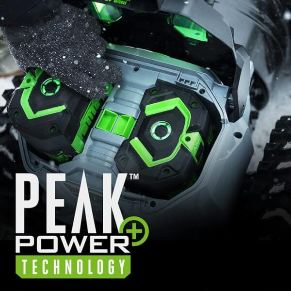 EGO Power+ SNT2405 24-Inch 56-Volt Lithium-Ion Cordless Self-Propelled 2-Stage Snow Blower with Peak Power - (2) 7.5Ah Batteries and Dual Port Charger Included - Image 4