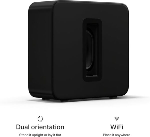 Sub 4 - Wireless Subwoofer - Black - Image 3