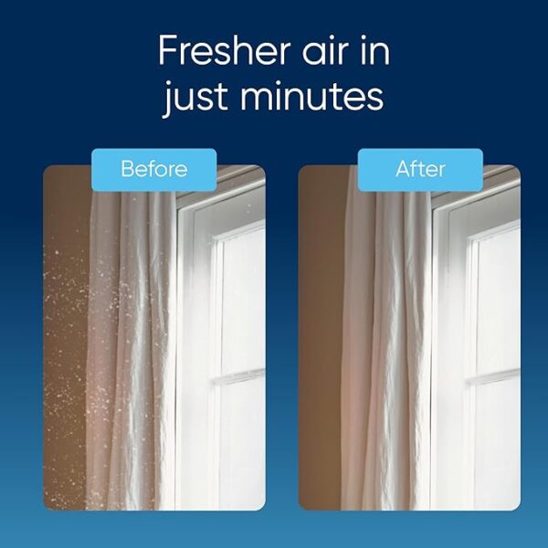 BLUEAIR Air Purifiers for Small Rooms, Bedroom, Home, Cleans 926 sqft in one hour, HEPASilent Air Cleaner for Pets, Allergens, Virus, Dust, Mold, Smoke - Blue Pure 511i Max - Image 6