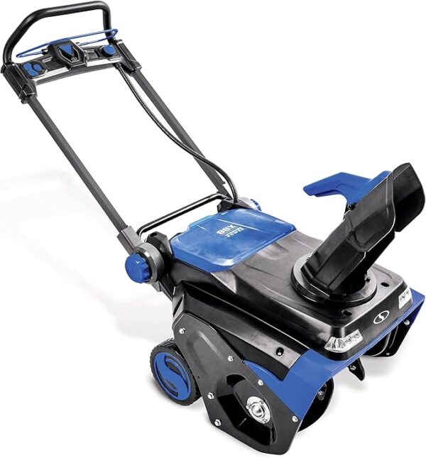 Snow Joe 24V-X4-SB21-CT 96-Volt IONMAX Cordless Brushless Single-Stage Snow Blower, 21-inch, Tool Only,Blue - Image 2