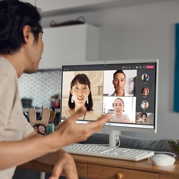 HP 22" All-in-One Desktop PC • The New Version and Look • 12 Month Microsoft Office • 40GB RAM • 1TB Storage (512GB SSD and 512GB External) • FHD Display • Intel Celeron Processor • Windows 11 Home - Image 4