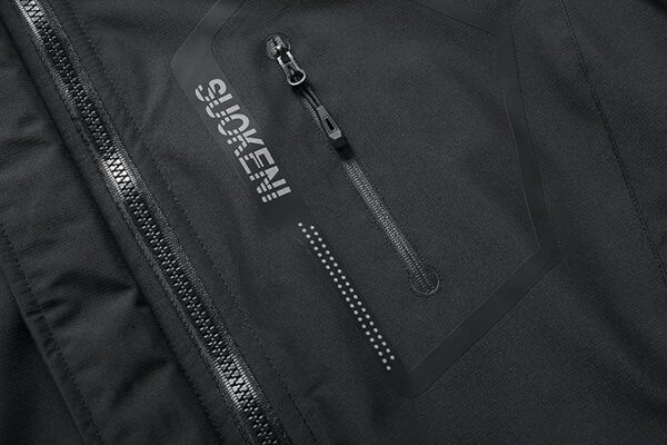 SUOKENI Women's Waterproof Warm Winter Snow Coat Hooded Raincoat Ski Snowboarding Jacket - Image 3