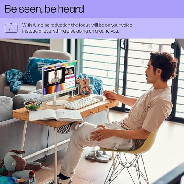 HP 22" All-in-One Desktop PC • The New Version and Look • 12 Month Microsoft Office • 40GB RAM • 1TB Storage (512GB SSD and 512GB External) • FHD Display • Intel Celeron Processor • Windows 11 Home - Image 7