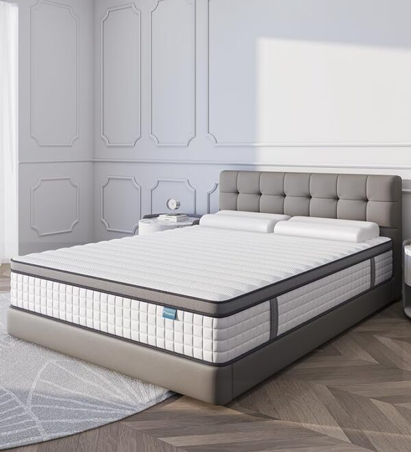 Queen Mattresses,10 Inch Queen Mattress in a Box,Memory Foam Hybrid Queen Size Mattress,Breathable Comfort Soft Mattress Pressure Relief. - Image 5