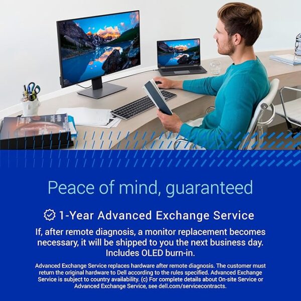 Dell S2725HS 27 Inch Monitor, FHD (1920x1080) Display, 100Hz Refresh Rate, 1500:1 Contrast Ratio, TÜV Rheinland Eye Comfort 4 Star, Integrated 2x5W Speaker, Height/Tilt/Swivel/Pivot- Ash White Color - Image 4