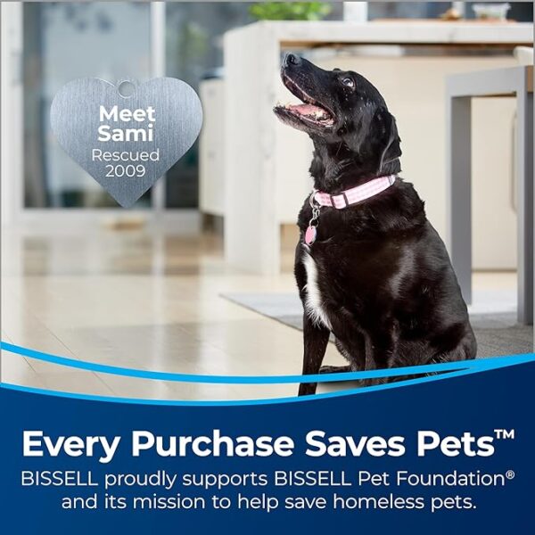 Bissell CleanView Swivel Pet Reach Full-Size Vacuum Cleaner, with Quick Release Wand, & Swivel Steering, 3198A, Color May Vary - Image 4