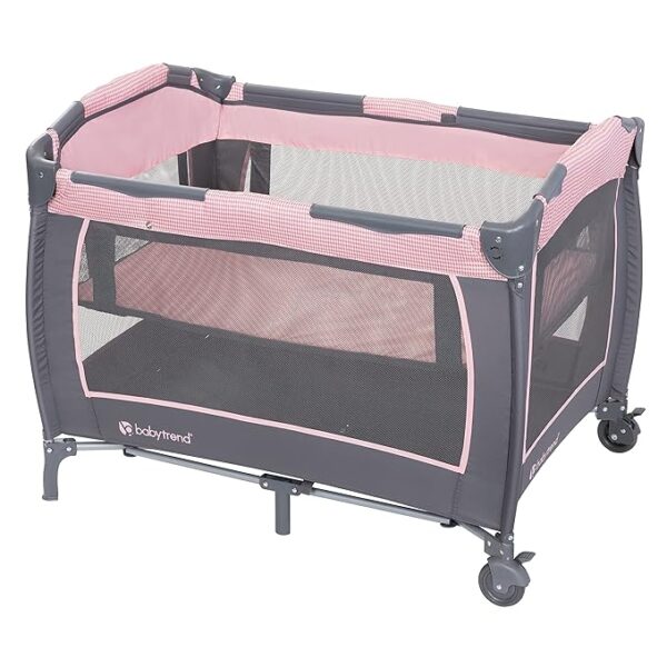 Baby Trend Lil' Snooze Deluxe III, Cozy Pink - Image 7