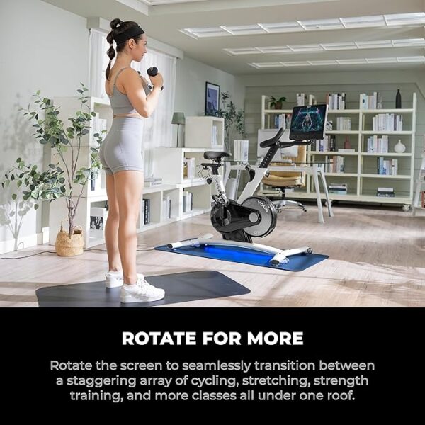 Smart Exercise Bike, Indoor Exercise Bike With 15.6 TouchScreen, Stationary Bike With Auto Resistance, Bluetooth, Training Algorithm, Top Instructors - Image 3