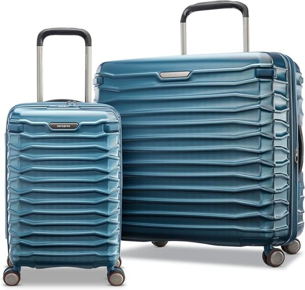 Samsonite Stryde 2 Hardside Expandable Luggage with Spinners, Deep Teal, 2PC Set (CO/LG)
