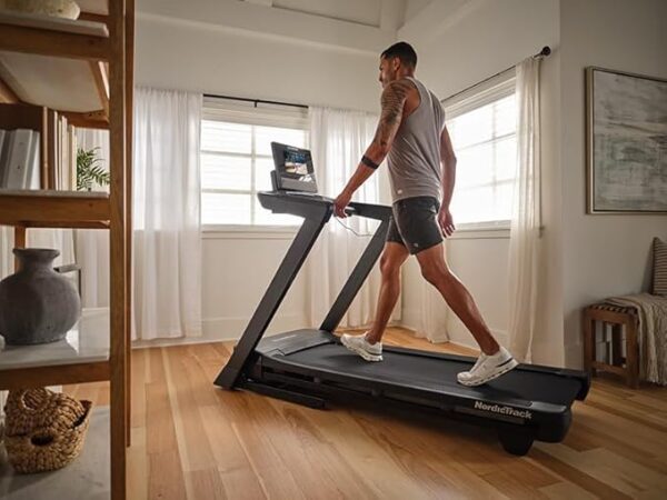 NordicTrack T Series: Perfect Treadmills for Home Use, Walking or Running Treadmill with Incline, Bluetooth Enabled, 300 lbs User Capacity - Image 7