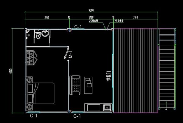 40ft Double Story Flat Pack House with Bathroom and Kitchen | Foldable Tiny Home, Modular Container Home, Mobile Cabin Prefab Brand - Image 5