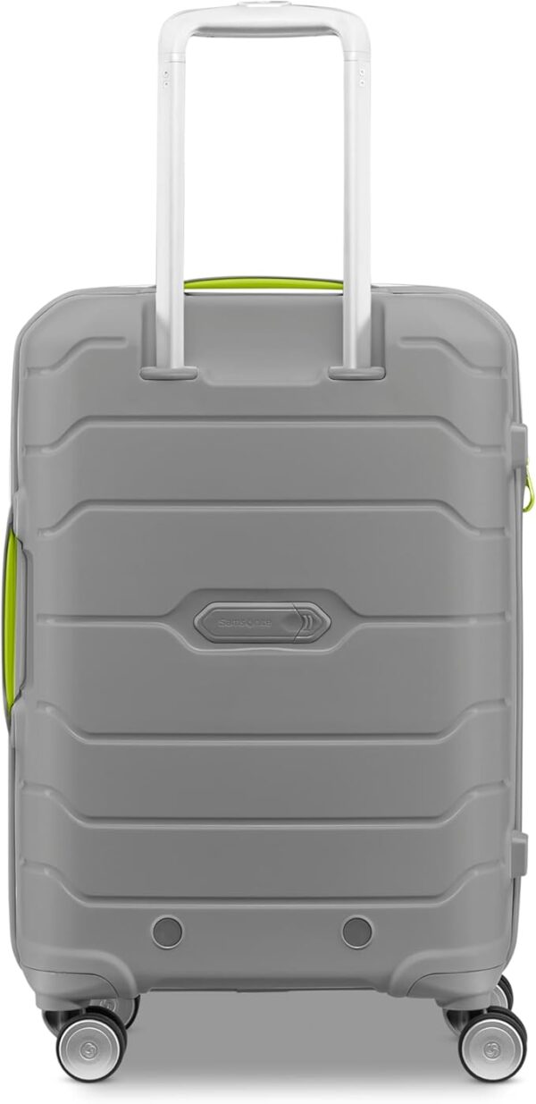 Samsonite Freeform Hardside Expandable Luggage with Spinners, White/Grey, 2PC SET (Carry-on/Large) - Image 3