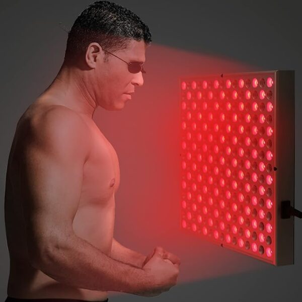 LED-Red-Light-Therapy-Device - 45W LED Panel Deep 660nm and Near-Infrared 850nm LED Light Combo for Skin Beauty, Pain Relief of Muscles and Joints - Image 5