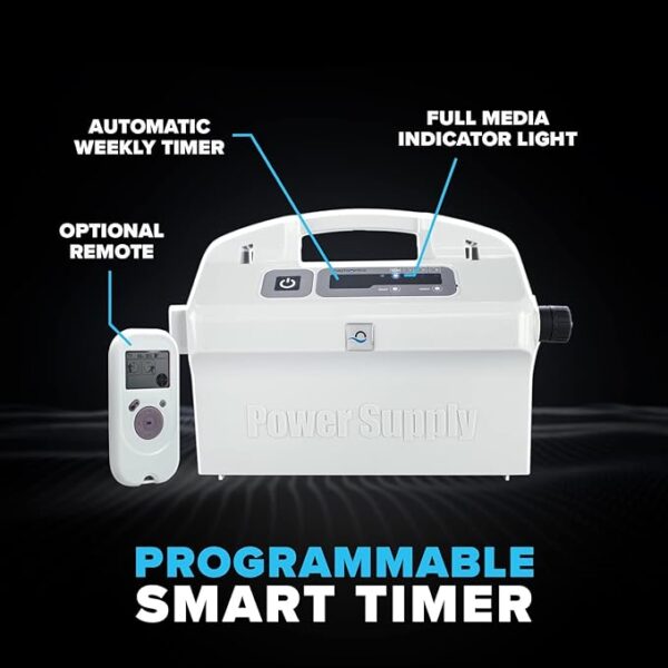 Dolphin Premier Robotic Pool Cleaner (2025 Model) with Multimedia, Oversized Leaf Bag, Standard & Ultrafine Filters, Weekly Timer, Waterline Cleaning & More — for In-ground Swimming Pools up to 50ft - Image 2