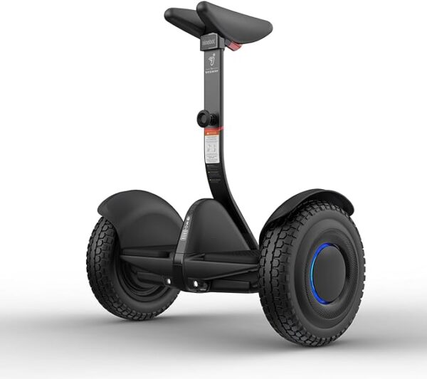 Segway Ninebot S/S MAX/S2 Smart Self-Balancing Scooter - Powerful Motor, 10/11.2/12.4 mph, Hoverboard w/t LED Light, Compatible with Gokart Kit, UL-2271 2272 Certified