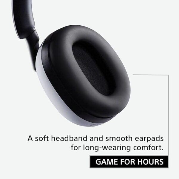 Sony INZONE H9 Gaming Headset, Wireless Noise Canceling Bluetooth Headset with Microphone, 360 Spatial Sound, for PC and PS5 (WH-G900N), Black - Image 6
