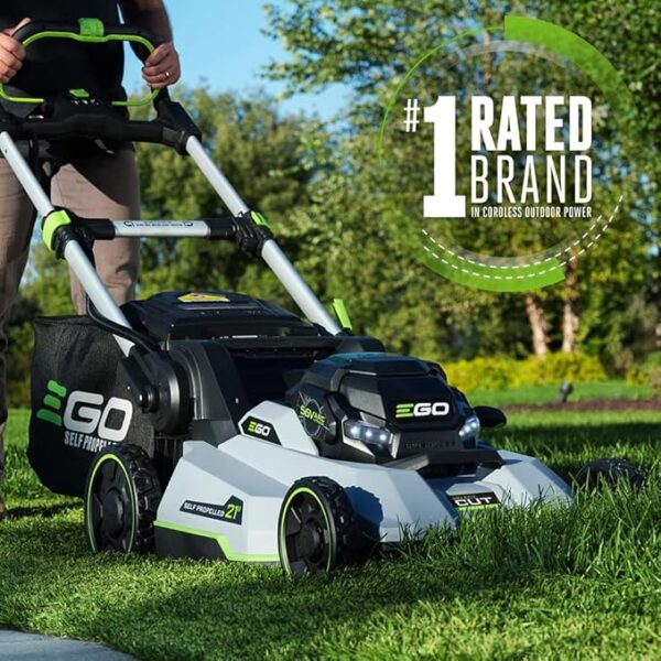 EGO Power+ LM2135SP 56-Volt 21-Inch Select Cut Self-Propelled Cordless Lawn Mower with Touch Drive Technology, 7.5Ah Battery, Rapid Charger Included Plus Extra BA2800T 5.0Ah Battery - Image 5