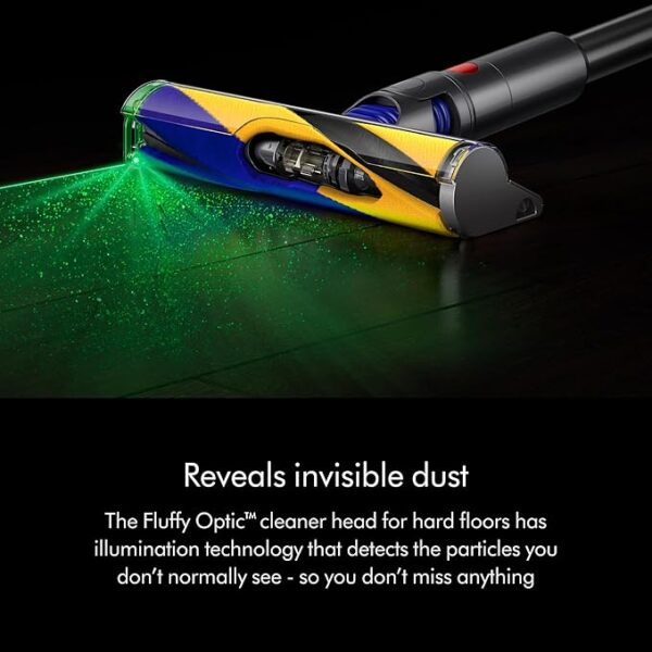 Dyson V15 Detect Plus Cordless Vacuum, Yellow/Nickel - Image 6